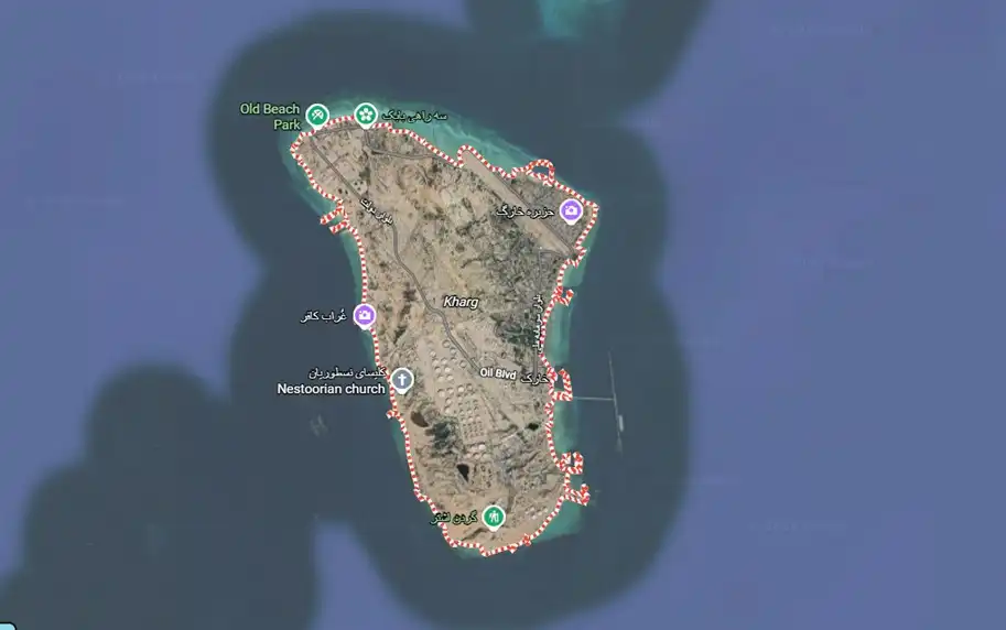 O Irã perderá o controle da Ilha de Kharg até 30/04?